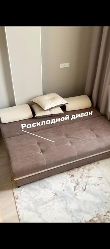 Квартиры: 1 комната, 28 м², Аламедин-1 мкр Элитка, 1 этаж, Свежий ремонт — 2