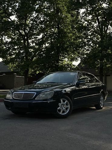 Mercedes-Benz S-Class: 2001 г., 3.2 л, Автомат, Бензин, Седан