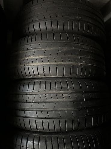 шина степ: Шины 235 / 50 / R 19, Лето, Б/у, Комплект, Легковые — 1