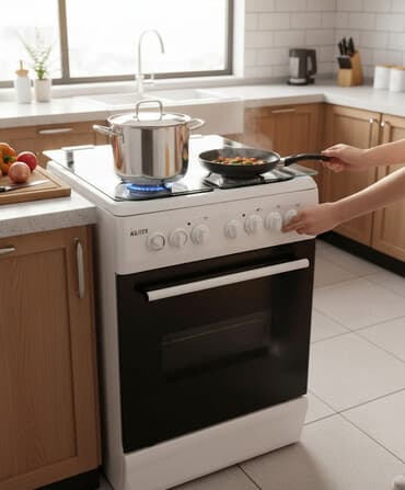 artel газовая плита: Klass, Газовая, Механическое, Напольная — 1