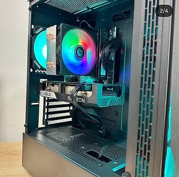 aoc 24: Компьютер, ОЗУ 16 ГБ, Игровой, Б/у, Intel Core i5, AMD Radeon RX 6600, SSD — 2