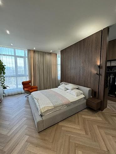 Недвижимость: 5 и более комнат, 170 м², Асанбай мкр Элитка, 12 этаж, Дизайнерский ремонт — 7