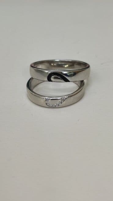 купить свадебное платье недорого: Кольцо, Обручальное, Проба 925, Унисекс, Новый — 5