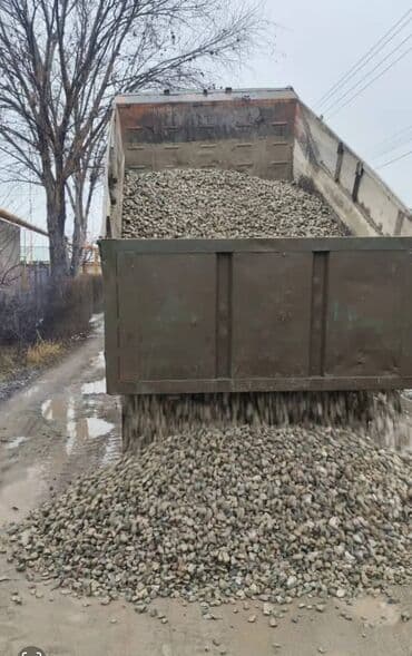 чернозем зеленстрой бишкек: Щебень, Для дороги, В тоннах, Зил, Камаз, Хово — 1