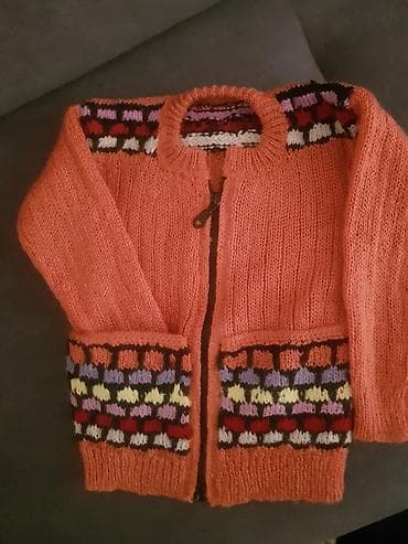 пошив верхней одежды: Вязаные детские вещи ручной работы - Теплые джемперы и кардиган из — 2