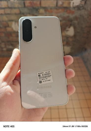 note 21 ultra: Samsung Galaxy A56, Б/у, 256 ГБ, цвет - Белый, 2 SIM — 2