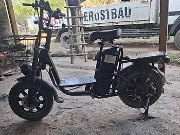 Электроскутер/электромопед утилитарного типа - Привод: электрический