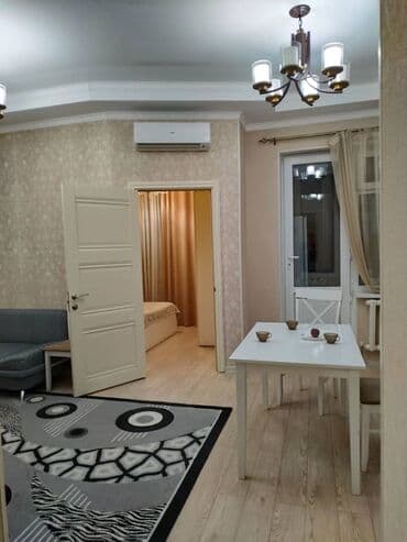 квартиры на ночь бишкек: 1 комната, Кондиционер, Круглосуточное заселение, Парковка — 7