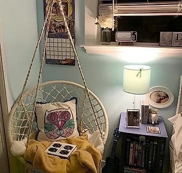 подвесные кресло: Подвесное кресло, Новый, цвет - Черный — 3