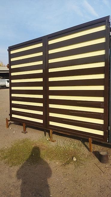 откатные ворота комплектующие: Ворота ворота навес навес ферма жана башкаларды заказ менен жазайбыз — 3