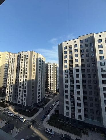 Продажа квартир: 3 комнаты, 86 м², Пишпек Элитка, 6 этаж, ПСО (под самоотделку) — 4