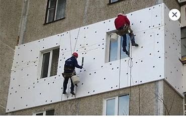 Утепление: Утепление и отделка фасадов с промышленного альпинизма - Монтаж — 2