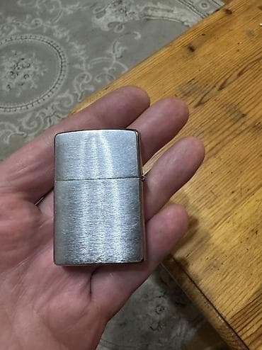 часы зажигалка: Зажигалка, Zippo, Бензиновая, Б/у — 1