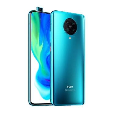 mi poco: Poco F2 Pro, Б/у, 128 ГБ, цвет - Синий, 2 SIM — 1