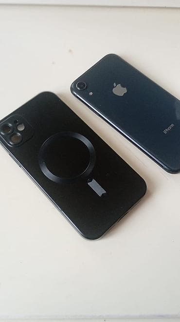 IPhone Xr, Б/у, 256 ГБ, Черный, Чехол, 90 %