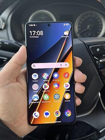 mi10 t: Poco X6 Pro, Б/у, 256 ГБ, цвет - Черный, 2 SIM — 2