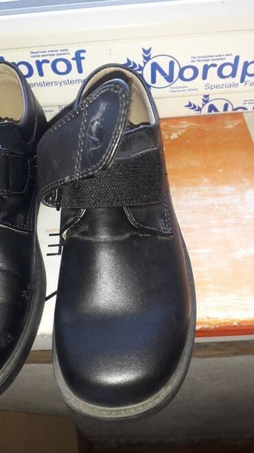 обувь в школу: Мужские туфли, 37, Новый, цвет - Черный, Самовывоз — 6