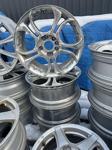 Литые Диски R 17 Honda, Комплект, отверстий - 4, Б/у