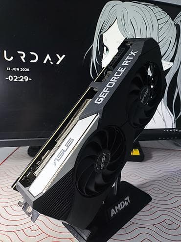arctic mx4: Видеокарта для ПК, Б/у, Asus, GeForce RTX, 8 ГБ — 4