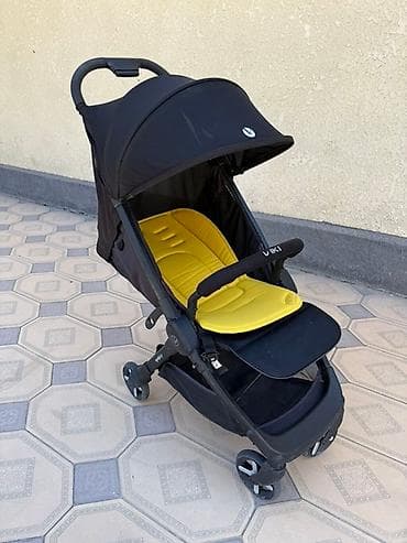 Коляска, цвет - Черный, Б/у at lalafo.kg Коляска, цвет - Черный, Б/у