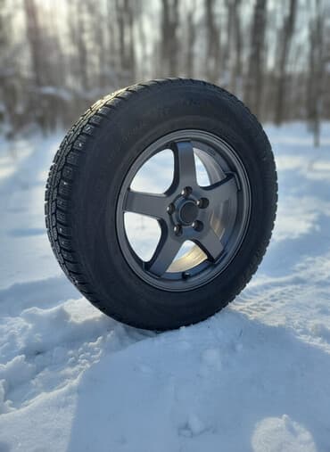 шины на масквич: Шины 195 / 65 / R 15, Зима, Б/у, Пара, Легковые, Belshyna — 1