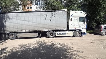 даф 105 тягач: Тягач, DAF, Тентованный — 3