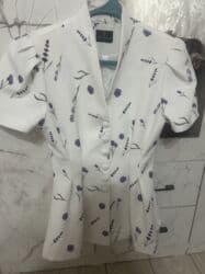 женские брендовые туфли недорого: Женская блуза Elizz Brand, размер S - Цвет: молочно‑белый с нежным — 7