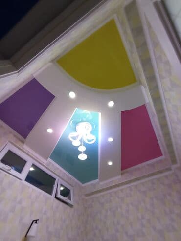 Дизайн, проектирование: Натяжной потолок Глянцевое, Матовое, 3D потолки Гарантия, Бесплатная консультация, Бесплатный замер — 1