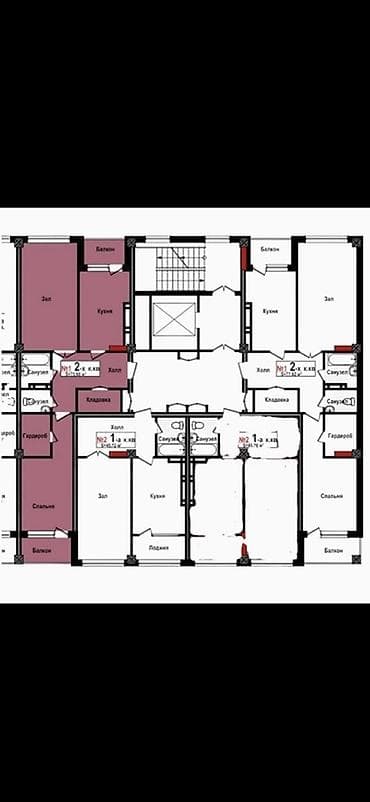 аламедин 1 аренда квартиры: Сдан, Элитка, 2 комнаты, 76 м² — 5