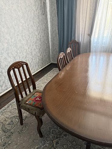 маматов мебель: Обеденный гарнитур в классическом стиле Состав: - Овальный — 6