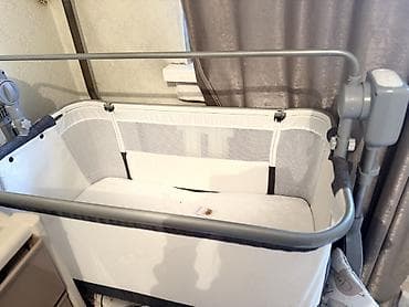 Балдар эмереги: Балдар үчүн кошумча коюлган керебет, Дөңгөлөктүү — 4