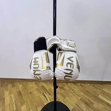 Спорт и хобби: Боксёрская груша с Кожаными перчаткими подойдёт для взрослых и детей — 5