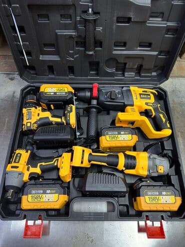 набор болгарка шуруповерт аккумуляторный: Набор 2в1 DEWALT 🔥Распродажа🔥 Перфоратор и Болгарка — 12