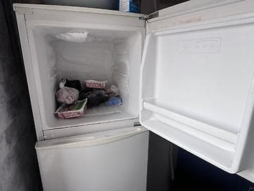 компактный холодильник: Холодильник Atlant, Б/у, Двухкамерный, 45 * 160 * — 3