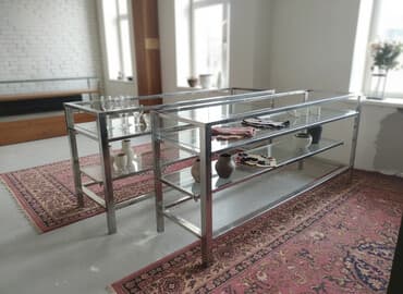 полка для обуви ош: Полка для магазина, Б/у, Другой материал, Самовывоз — 1