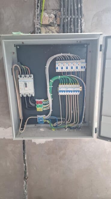 стяжка куябыз: Выездной электрик Бишкек. Срочно. — Замена розеток и выключателей — — 7