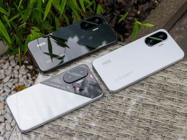 телефон поко 5: Poco F7, Б/у, 512 ГБ, цвет - Черный, 2 SIM — 4