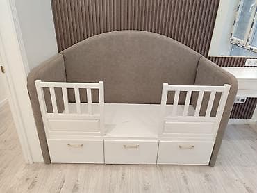 детский пододеяльник на выписку: Детский диван, цвет - Бежевый — 1