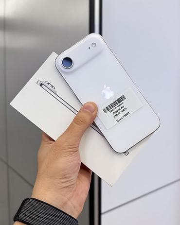 iphone бесплатно: IPhone Air, Б/у, 256 ГБ, Белый, Защитное стекло, Чехол, Коробка, В рассрочку, 100 % — 1