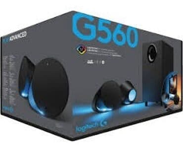 игровые колонки: Logitech g560 материал корпуса колонок пластик материал корпуса — 1
