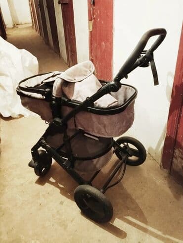 коляска детская цена бишкек: Коляска, цвет - Серебристый, Б/у — 1