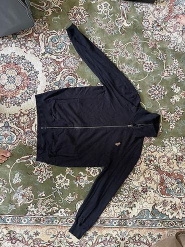 tech flece: Мужской свитер, 2XL, Polo Ralph Lauren, Б/у, цвет - Черный, Самовывоз — 1