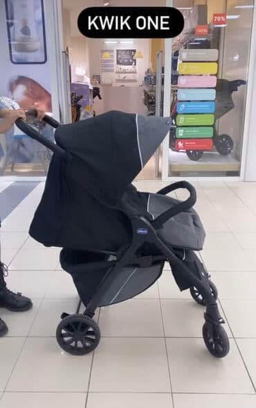 прогулочные коляски cam: Коляска, цвет - Черный, Б/у — 4