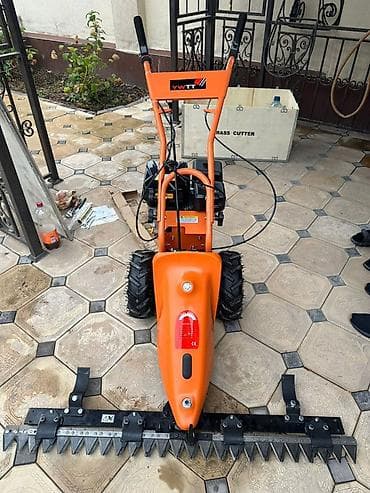 аренда мотокосилка: Мотокоса-кусторез колесный с сегментной шиной (двухколёсный самоходный — 1