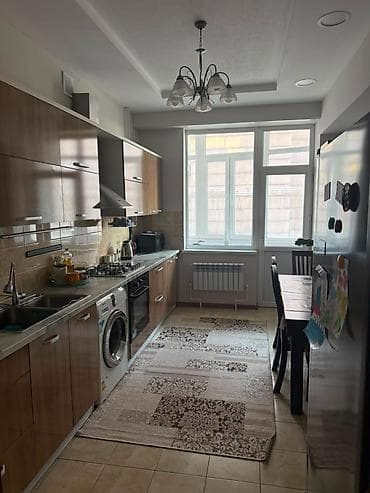 120: 2 комнаты, 120 м², Манаса/Боконбаева Элитка, 9 этаж, Евроремонт — 9
