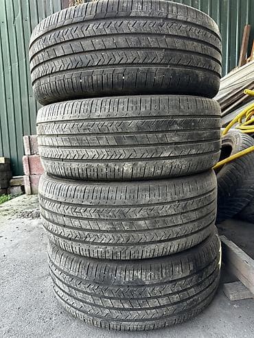 Транспорт: Шины 235 / 45 / R 18, Лето, Б/у, Комплект, Легковые, Корея, Hankook — 5