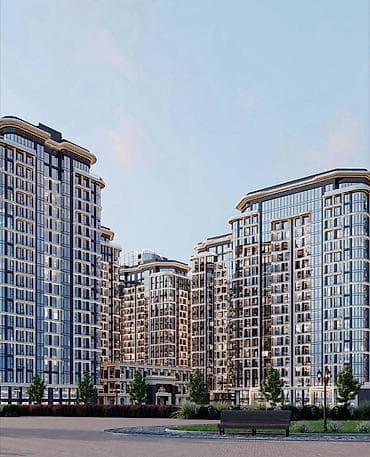 home: 1 комната, 57 м², Элитка, 17 этаж, Готовая ПСО (под самоотделку) — 3