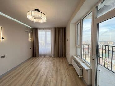 сдаётся квартира сокулук: 1 комната, 42 м², Элитка, 11 этаж, Евроремонт — 7