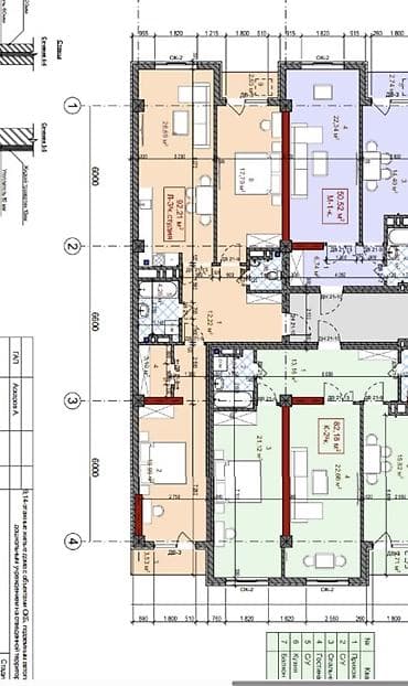 premium development: 3 комнаты, 92 м², Элитка, 3 этаж, ПСО (под самоотделку) — 5