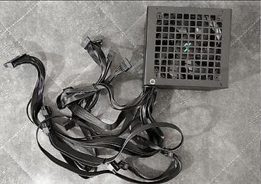 venom computer: Блок питания, Б/у, DeepCool, 600 Вт, 80 Plus, 600 Вт — 2